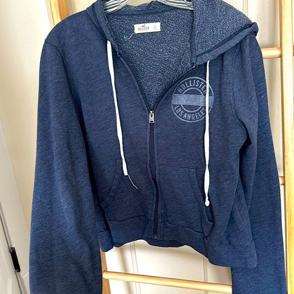 Crop top Hollister large sweatshirt - Picture 1 of 3